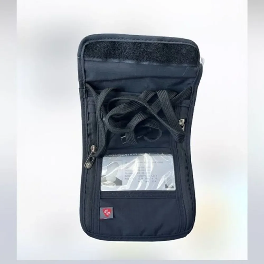 Latitude 40ºN® Anti-Theft Travel Neck Stash passport